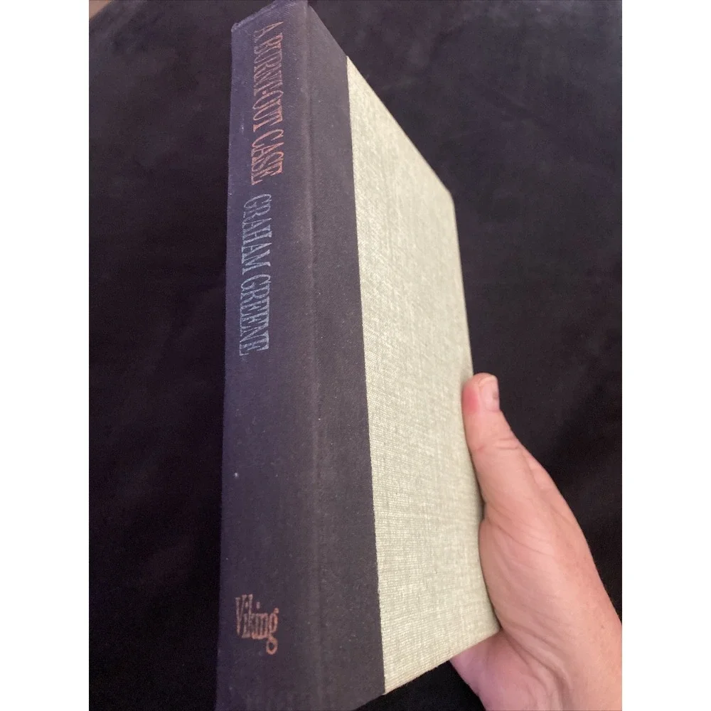 A Burnt-Out Case Book by Graham Greene (1961, Hardcover Book) VINTAGE Story Book